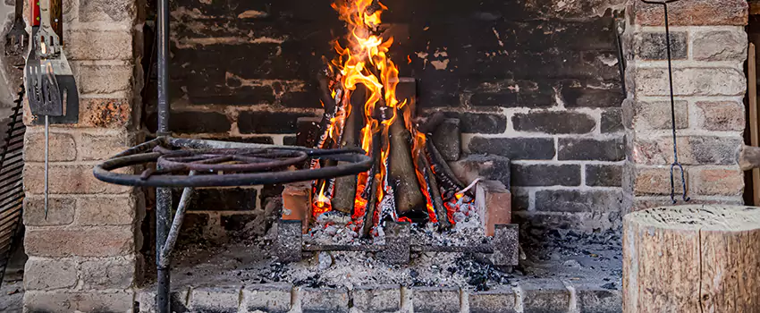 Cracked Electric Fireplace Bricks Repair Services  in Brooklyn Park, MN