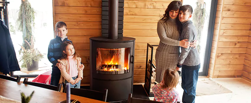 Morso Cast Iron Fireplace Insert Installation in Brooklyn Park, Minnesota